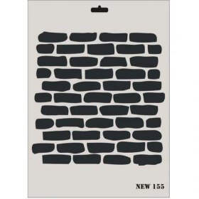 Resim Bucuks Mey Ithalat® Rich New Seri N-155 Stencil 35X25 cm 