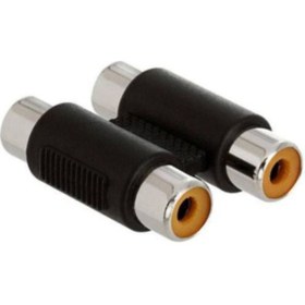 Resim KEEPRO 2li Rca Ara Aparat Lale Ek Rca Birleştirici Rca Dişi Dişi 