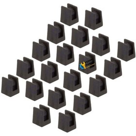 Resim Beko Uyumlu Set Üstü Ocak Ankastre Izgara Silikon Tampon Lastiği 20 Adet 155261022 