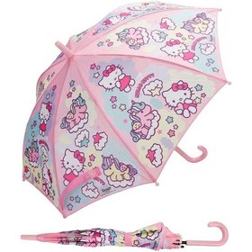 Resim Hello Kitty Çocuk Şemsiyesi - Lisanslı Şemsiye - 45 Cm 