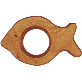 Resim Diş Kaşıyıcı Balık Doğal Ahşap Çok Renkli 