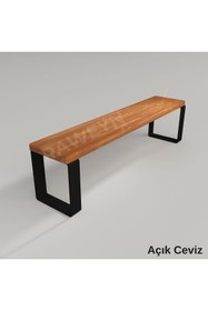Resim deryawood Raweyn Masif Ağaç Bank 180*37 Cm 