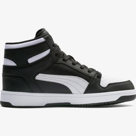 Resim Puma Rebound LayUp SL 369573 01 Erkek Sneaker Ayakkabı Siyah Beyaz 40-45 