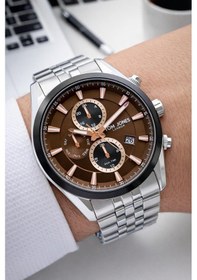 Resim Tom Jones 2 Yıl Garantili 3 Atm Suya Dayanıklı Çelik Kordon Erkek Kol Saati Etj.10091.5 Gümüş 