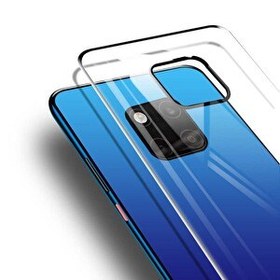 Resim Gpack Huawei Mate 20 Pro Arka Cam Koruyucu Kenar Siyah 