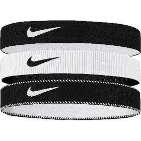 Resim Nike N1011932-036 Flex Classic Geniş Saç Bandı 3 lü 