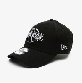 Resim New Era Nba Essential Outline 9forty Loslak Unisex Siyah Şapka Düz 12292584 Siyah 