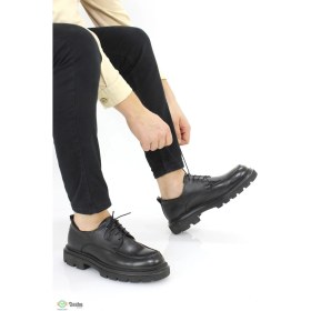 Resim Doçka Erkek Deri Kalın Eva Taban Kalsik Ayakkabı ER24/CS145 