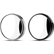 Resim Lemestar 2 Adet 360 Derece Dönebilen Hd Cam Gözlük, Araç Kör Nokta Gözlüğü, Geniş Açılı Konveks, Sulu Ortamlara Dayanıklı, Evrensel Uyumlu 