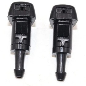 Resim Lasonstiges 2 Adet Araç Şekilli Su Fanı Sprey Cam Silecek Yıkama Fotoselli Nozul Chrysler 300 Için Dodge Charger Magnum Yıkayıcı 