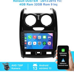 Resim Renault Duster 2013-2015 Yıl Carplay 4gb Ram 32gb Rom Navigasyon 