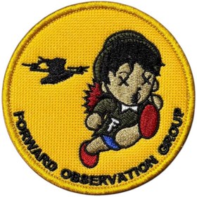 Resim Ex Patch Forward Observations Group Koş Drone Patch - 8 cm 