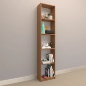Resim Rafkestir Alina Suntalam Kitaplık ( 40 x 180 cm ) Bambu ( Parlak ) 