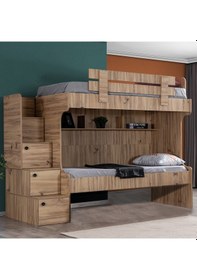 Resim Ranza, Viva Merdivenli 2'li Ranza + 3 Kapılı Dolap 