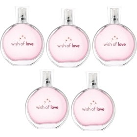 Resim Avon Wish Of Love Kadın Parfüm Beşli Set 50ML Aromatik Koku ile Şık Hediye Seçeneği 