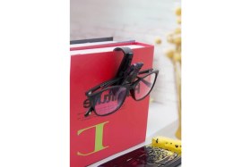 Resim Büro Ev Ofis Arabası Için Araç Içi Klips Oto Gözlük Tutacağı 