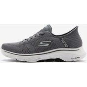 Resim Skechers Go Walk 7 - Free Hand 2 Erkek Gri Yürüyüş Ayakkabısı 216648 Ccbk 