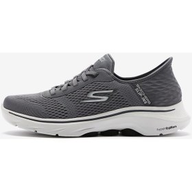 Resim Skechers Go Walk 7 - Free Hand 2 Erkek Gri Yürüyüş Ayakkabısı 216648 Ccbk 
