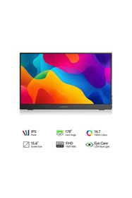 Resim Koorui 15.6" E1511A 60Hz IPS FHD Type-C Taşınabilir Monitör 