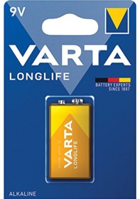 Resim Varta Pil Longlife Alkalin 9v 