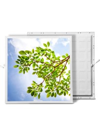 Resim Gök Panel 60X60 LED Panel Aydınlatma Armatür Avize Sıva Altı Desenli Tekli 46510501SA 