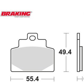 Resim PIAGGIO MP3 LT Touring Business / SPORT 500 2015 BRAKING YARI METALİK ÖN FREN BALATASI 982SM1 