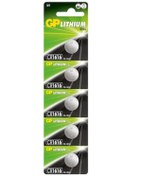 Resim GP 3v Lityum Düğme Pil Cr1616-c5 5 Li Paket 