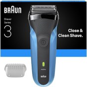 Resim Braun Series 3 Elektrikli Tıraş Makinesi, Islak Ve Kuru, 310s 1 Saat 