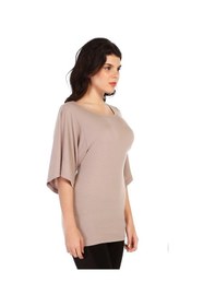 Resim Bulalgiy Kadın Vizon Kimono Tişört - Bga033327 