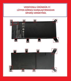 Resim Notebook Batarya - C21n1347 - Asus K555 Muadili İle Uyumlu, Görsel Teyit Ediniz 