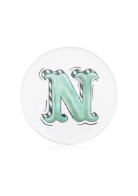 Resim The Mia Harf Bardak Altlığı N Beyaz 