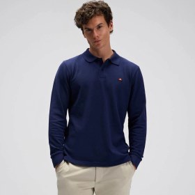 Resim Ellesse Em582-nv Erkek Polo Yaka Sweatshirt - Lacivert Lacivert 