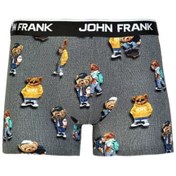 Resim John Frank Cool Teddy Dijital Baskılı Erkek Boxer JFBD325-COOL TEDDY (JFBD325-COOL TEDDY) 