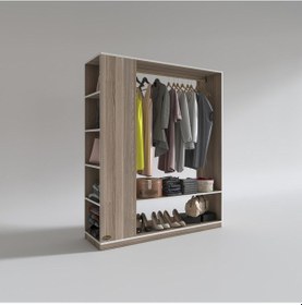 Resim Kenzlife giysi dolabı abdullah 180*150*45 crd gardırop 