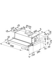 Resim Franke Ftc 6032 Gr/xs V2/600 Inox Aspiratör Fhnl 604 4g x E Inox Ocak 2li Ankastre Set​ 