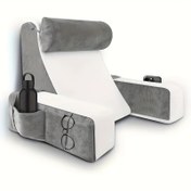 Resim Ekstra Büyük Yastıklı - Çıkarılabilir Kapağa Sahip Yatak Yastığı - TV, Okuma, Oyun, Şekerleme için Arkalık Minderi - Ağır Hizmet Tipi yatak, İskelet ve Zemin üzerinde kullanım için idealdir. Yetişkinler & Ev Sineması için uygundur Makinede, Oturma için yatak yastıkları,Sırt Desteği Yatak Yastığı,Kılıflı Yatak Dinlenme Yastığı,Yatak Başlığı Yastık,Yatakta Oturma İçin Sırt Yastığı,Yatak Yastığı,Yatak Kama Yastığı,Yatak Dinlenme Yastığı 