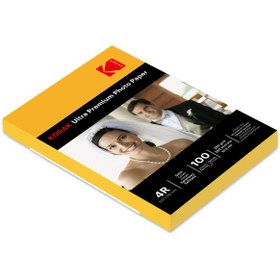 Resim Kodak 260 Gr/M2 10X15 4R -100 Adet Mat Fotoğraf Kağıdı Cat9891020 