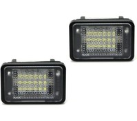 Resim Mercedes X204 GLK-Class 2010-2012 Uyumlu Oem Plaka Ledi 