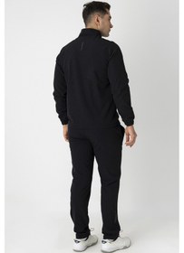 Resim Crozwise Spor Lycra Erkek Eşofman Takımı Siyah 1247-10 