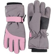 Resim Heat Holders Çocuk Ve Kız Çocukları İçin Su Geçirmez Sıcak Polar Astarlı Yalıtımlı Kış Termal Kayak Eldivenleri 