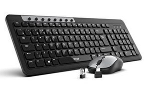 Resim Inca IWS-599 Kablosuz Multimedya Süper Konforlu Çift Alıcılı USB & Type-C Klavye ve Mouse Seti 