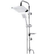 Resim FKN Krom Kare Tepe Duş Diğer 