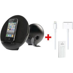 Resim iLuv Stereo 30-Pin iPod/iPhone Masaüstü Speaker Dock/Lightning Çevirici Kablo Kaliteli Ürün