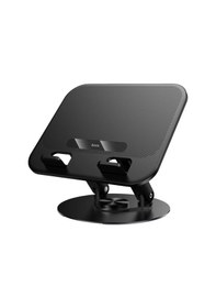 Resim Hoco. Hd14 Hope Dönebilen Ayarlanabilir Metal Laptop Standı - Siyah Siyah 