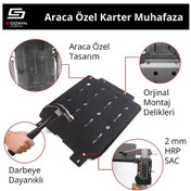 Resim S-dizayn Fiat Egea Sedan Çelik Karter Muhafaza Koruma 2015 Üzeri A+ Kalite 