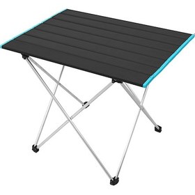 Resim Panipal Alüminyum, Katlanabilir Kamp ve Piknik Masası, Omuz Askılı Taşıma Çantasıyla S 