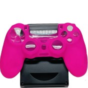Resim Yues Ps4 Joystick Silikon Kılıf Dualshock Koruyucu Kılıf Pembe 