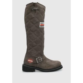 Resim Harley Davidson Laconia Hi 646 Grey Süet Kadın Çizme 
