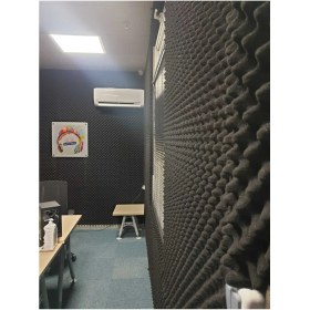 Resim Ses Yalıtım Akustik Yumurta Sünger – 30mm, 100x100cm, 50 DNS – Yankı Önleyici Sünger 