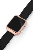 Resim ÇENÇEN Unisex Siyah Silikon Dijital Led Kol Saati 